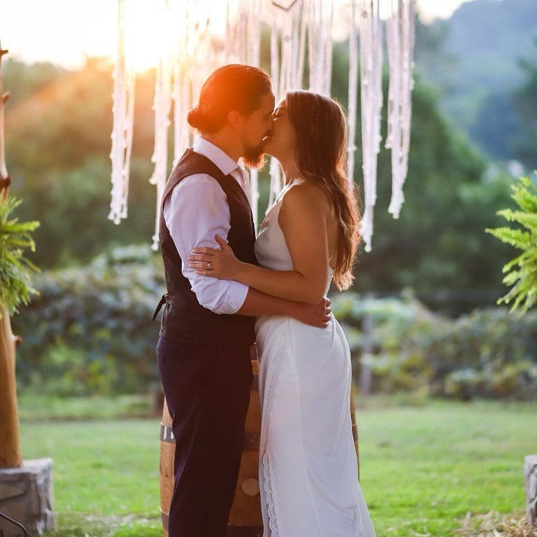Bride and groom